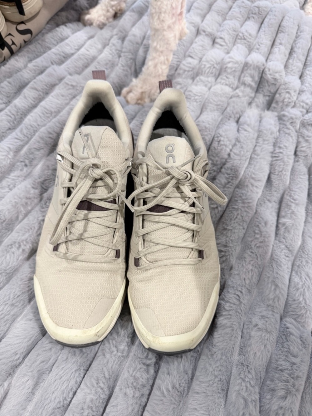 On Running Womans Cloudnova Sneakers in Light Gray